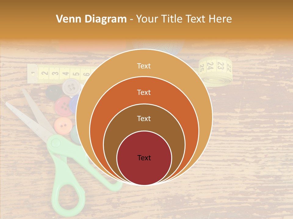 String Repair Button PowerPoint Template