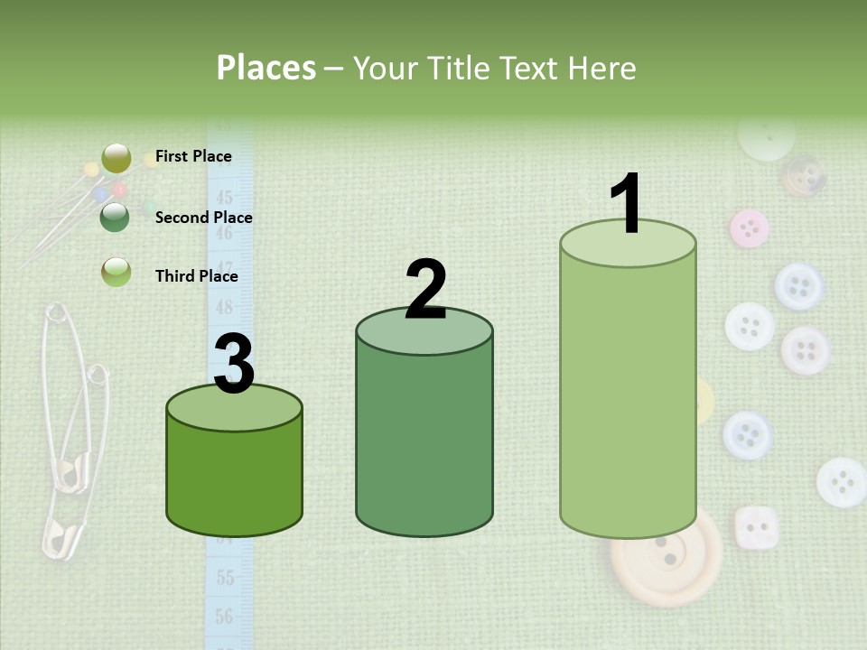 Supplies Fashion Decoration PowerPoint Template