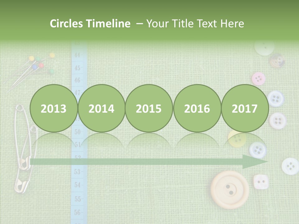 Supplies Fashion Decoration PowerPoint Template