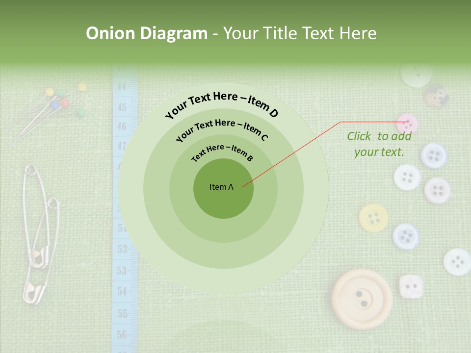 Supplies Fashion Decoration PowerPoint Template