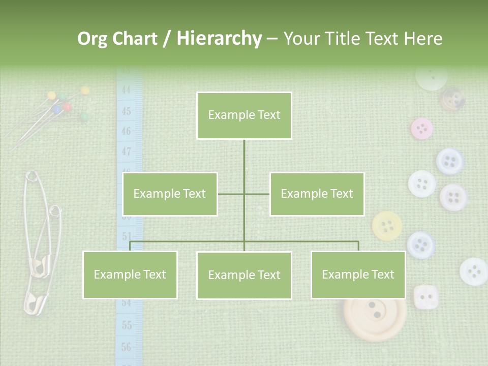 Supplies Fashion Decoration PowerPoint Template