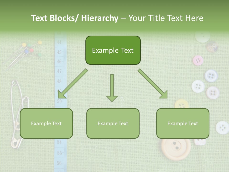 Supplies Fashion Decoration PowerPoint Template