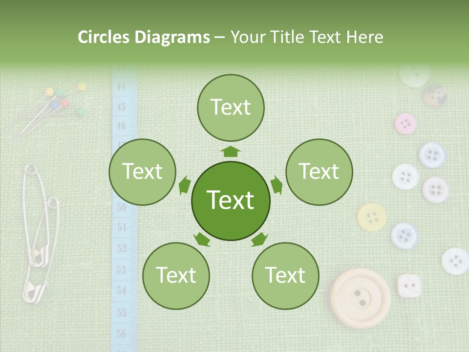 Supplies Fashion Decoration PowerPoint Template