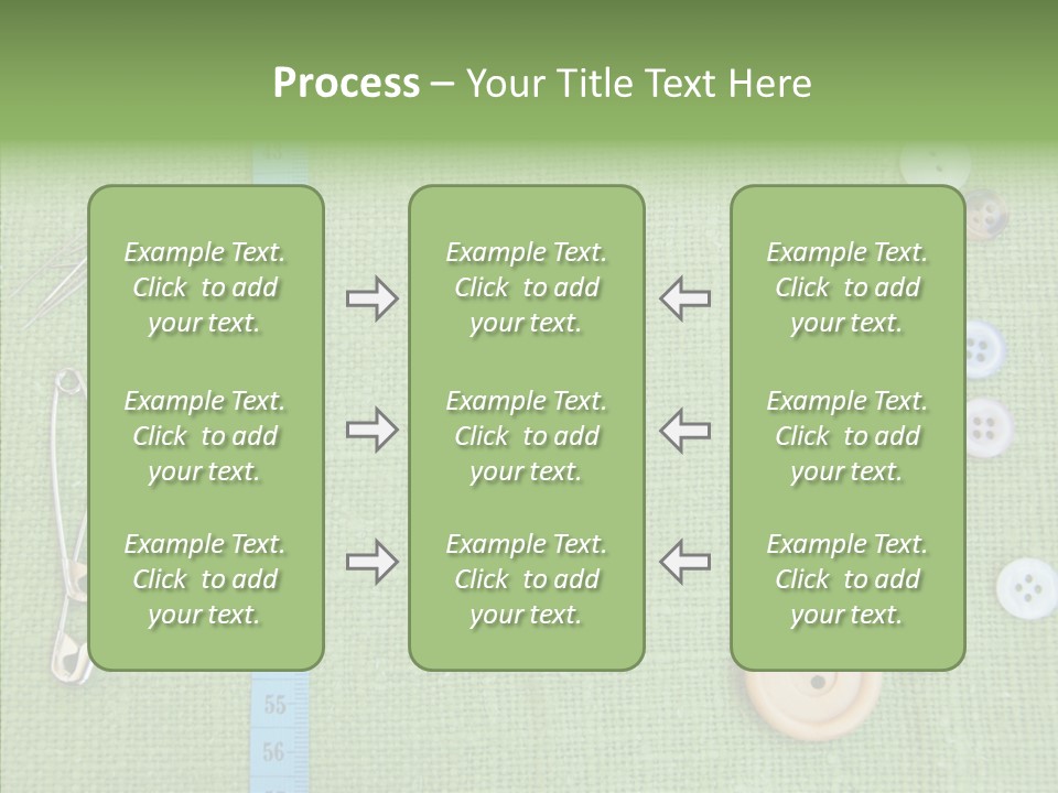 Supplies Fashion Decoration PowerPoint Template