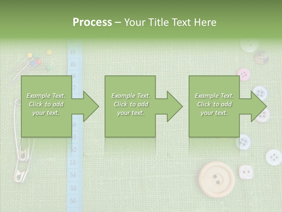 Supplies Fashion Decoration PowerPoint Template