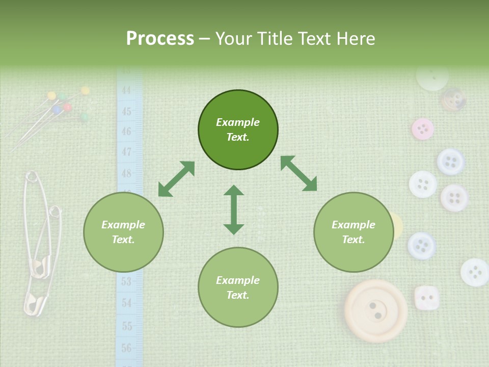 Supplies Fashion Decoration PowerPoint Template