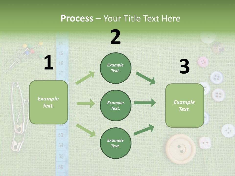 Supplies Fashion Decoration PowerPoint Template