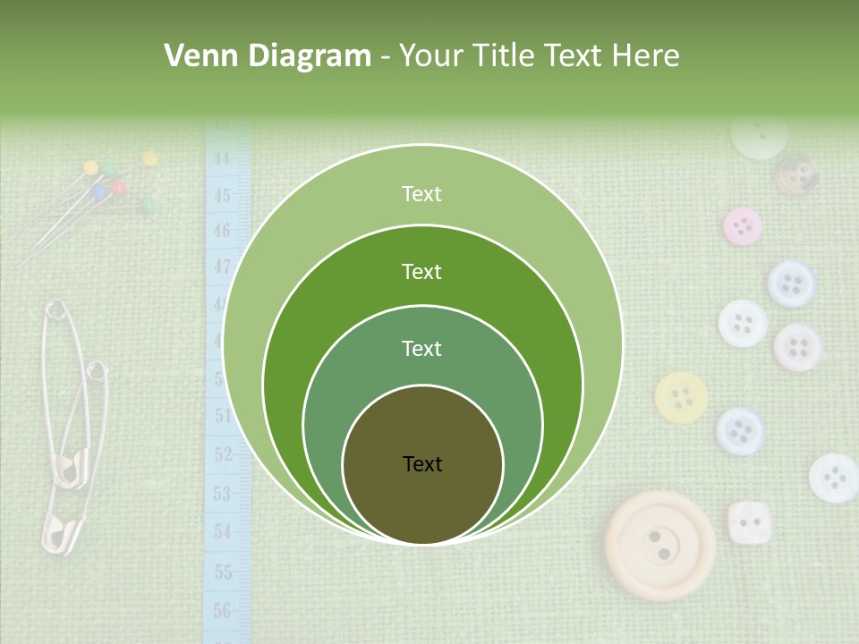 Supplies Fashion Decoration PowerPoint Template