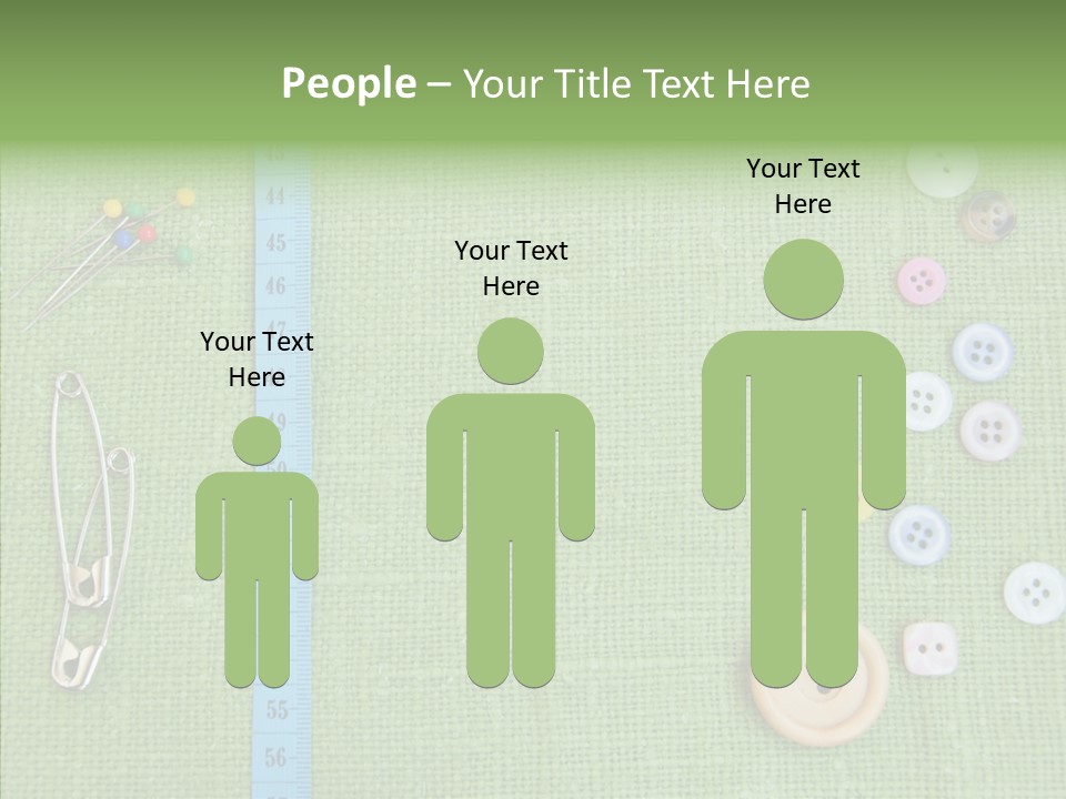 Supplies Fashion Decoration PowerPoint Template