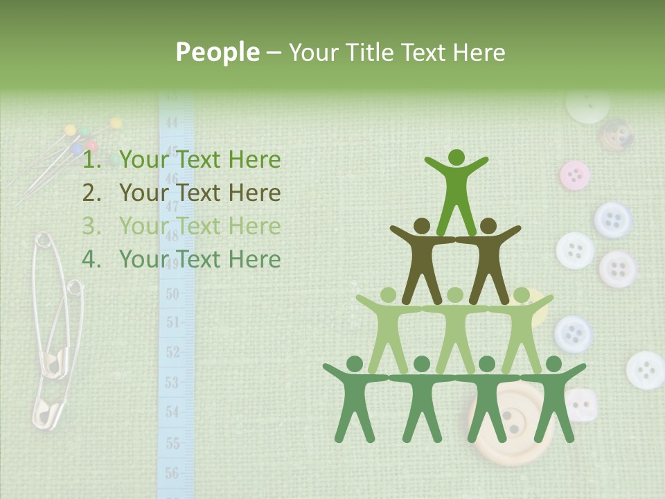 Supplies Fashion Decoration PowerPoint Template