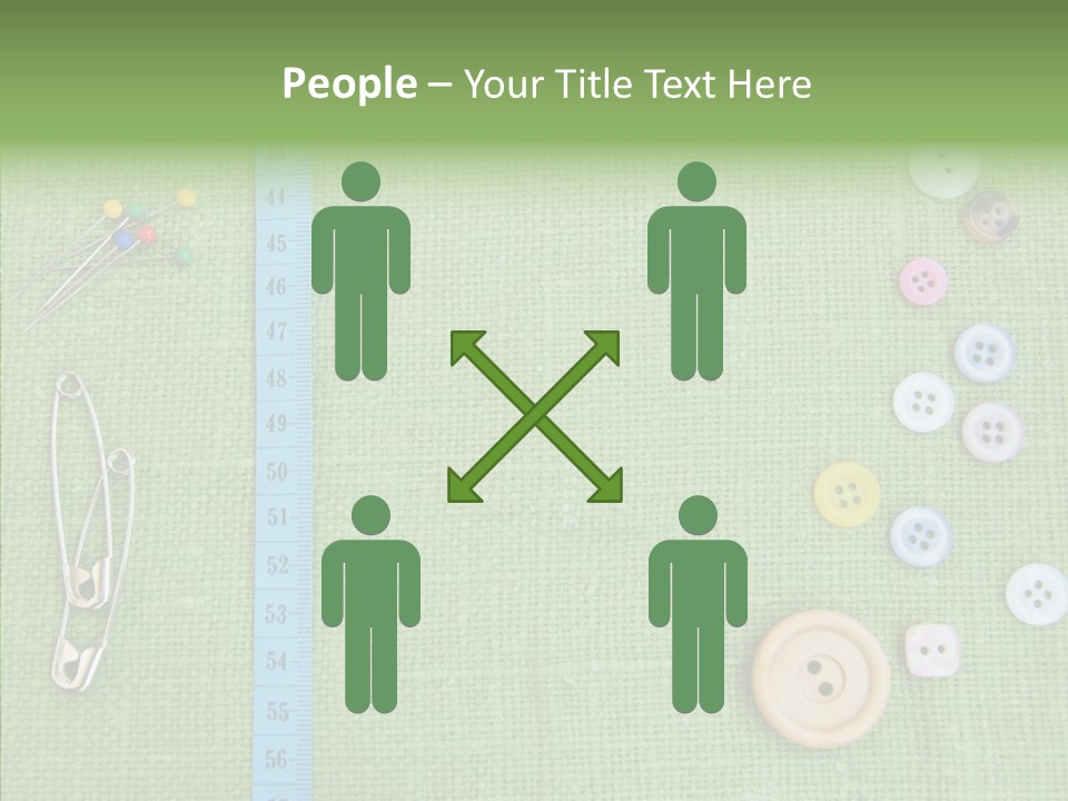 Supplies Fashion Decoration PowerPoint Template