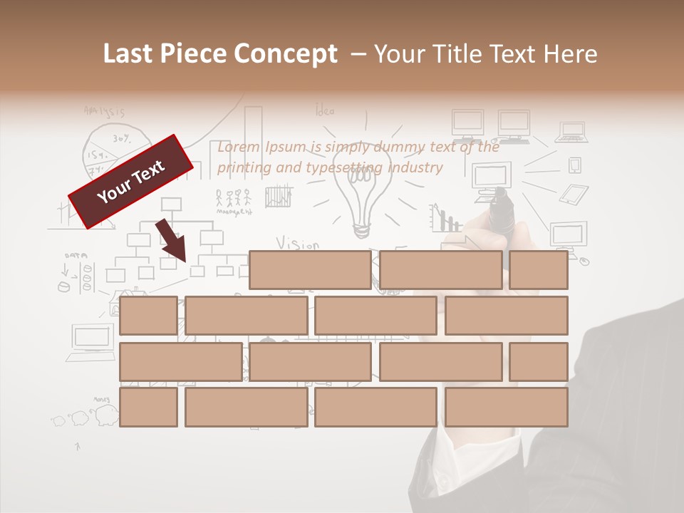 Creative Success Diagram PowerPoint Template