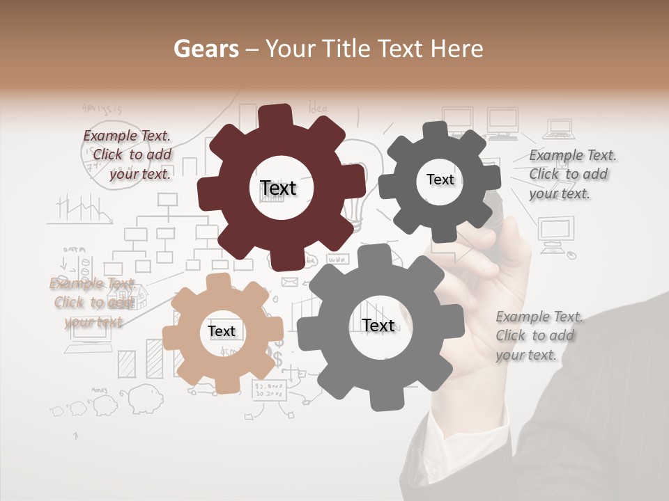Creative Success Diagram PowerPoint Template