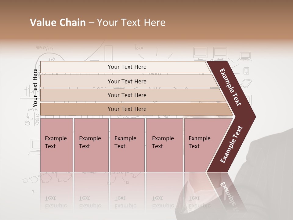 Creative Success Diagram PowerPoint Template