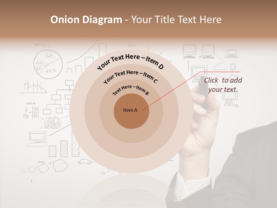 Creative Success Diagram PowerPoint Template