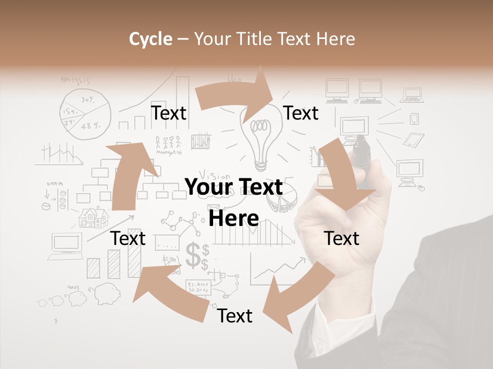 Creative Success Diagram PowerPoint Template