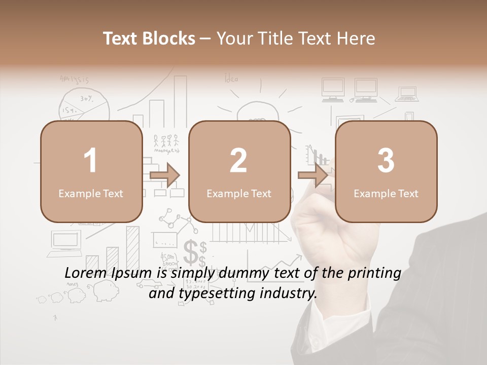 Creative Success Diagram PowerPoint Template