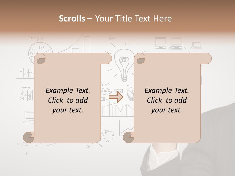 Creative Success Diagram PowerPoint Template