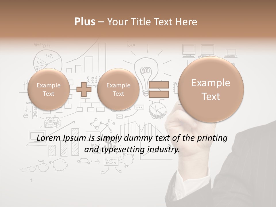 Creative Success Diagram PowerPoint Template
