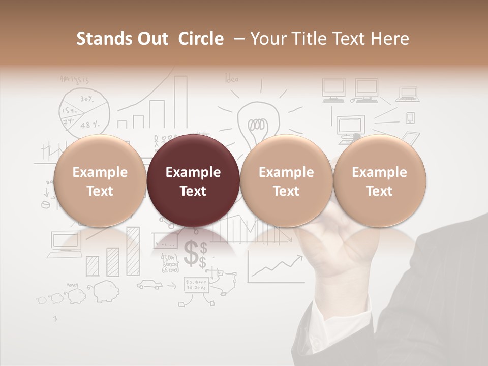 Creative Success Diagram PowerPoint Template