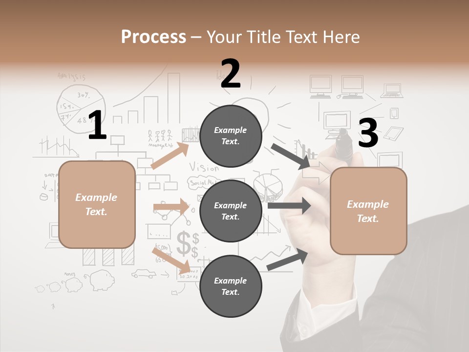 Creative Success Diagram PowerPoint Template