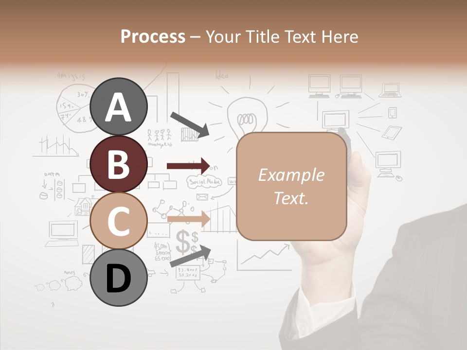 Creative Success Diagram PowerPoint Template
