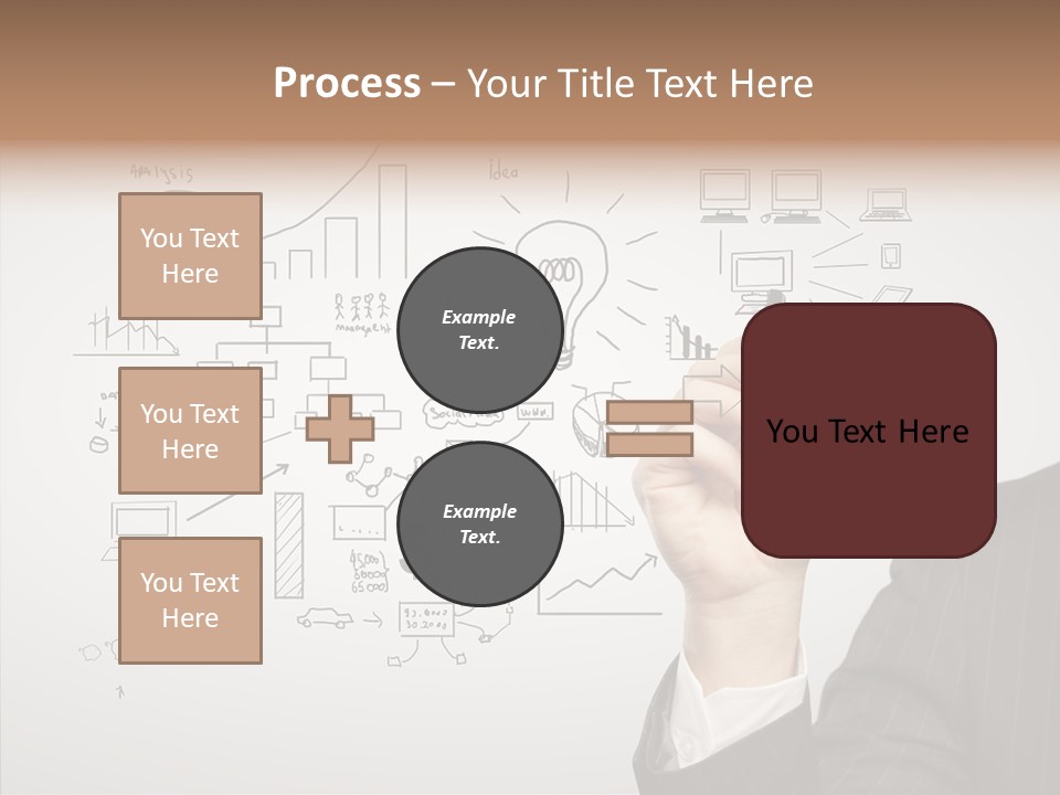 Creative Success Diagram PowerPoint Template
