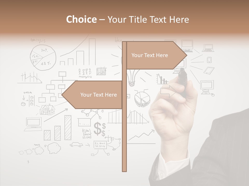 Creative Success Diagram PowerPoint Template