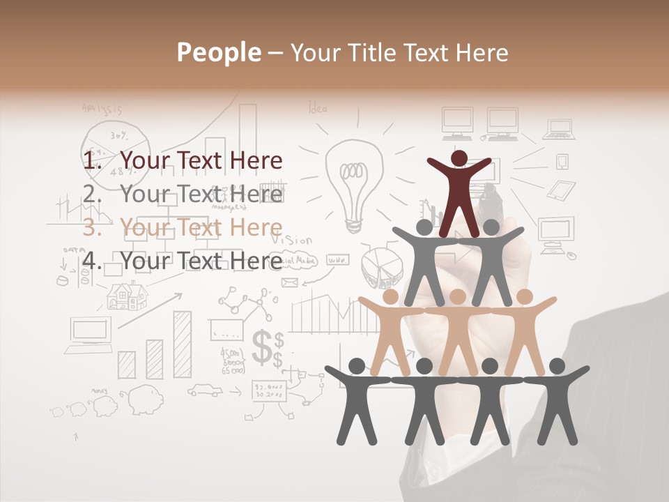 Creative Success Diagram PowerPoint Template