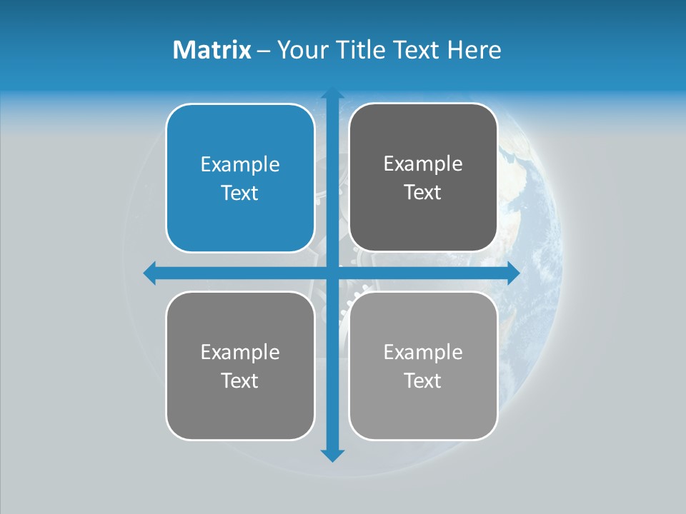 Earth America Planet PowerPoint Template