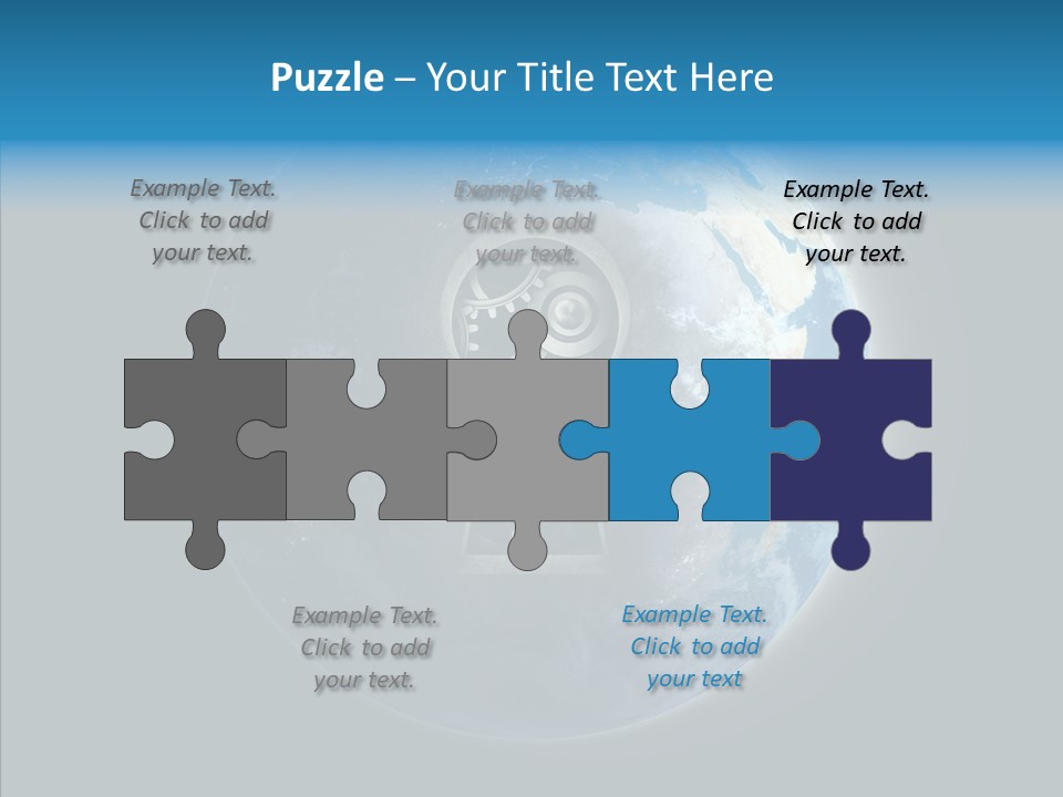 Earth America Planet PowerPoint Template