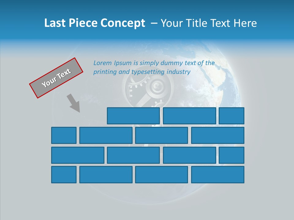 Earth America Planet PowerPoint Template