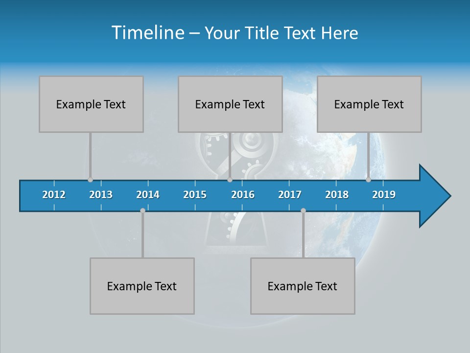 Earth America Planet PowerPoint Template