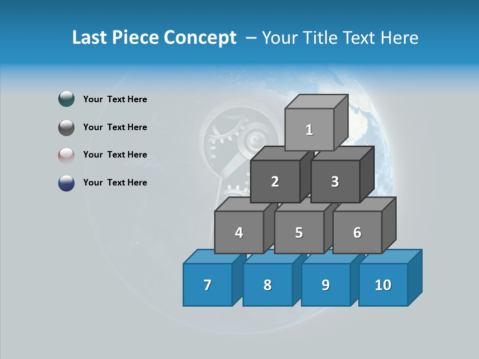 Earth America Planet PowerPoint Template