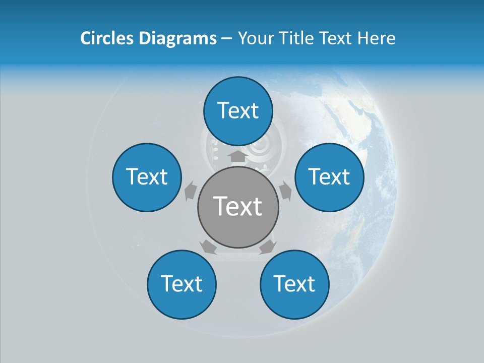Earth America Planet PowerPoint Template