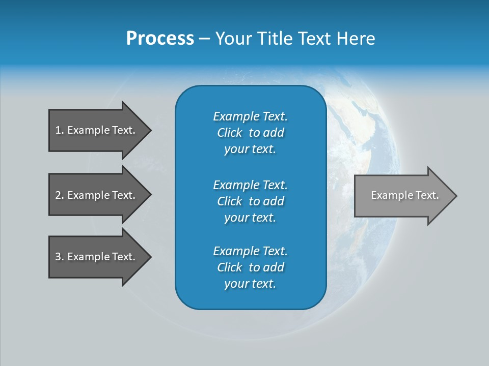 Earth America Planet PowerPoint Template