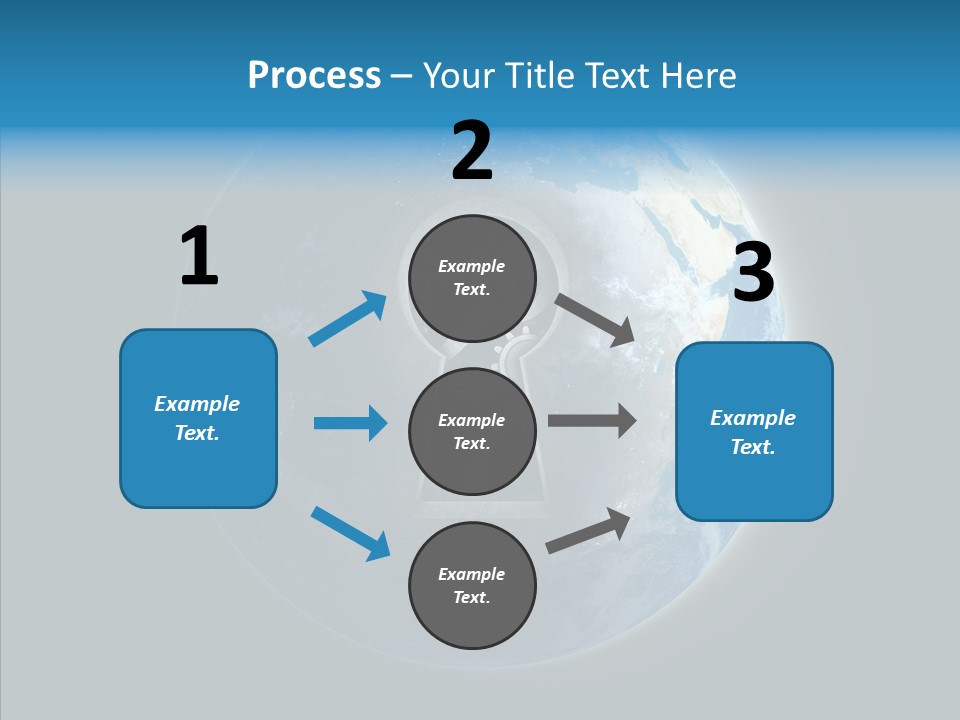 Earth America Planet PowerPoint Template