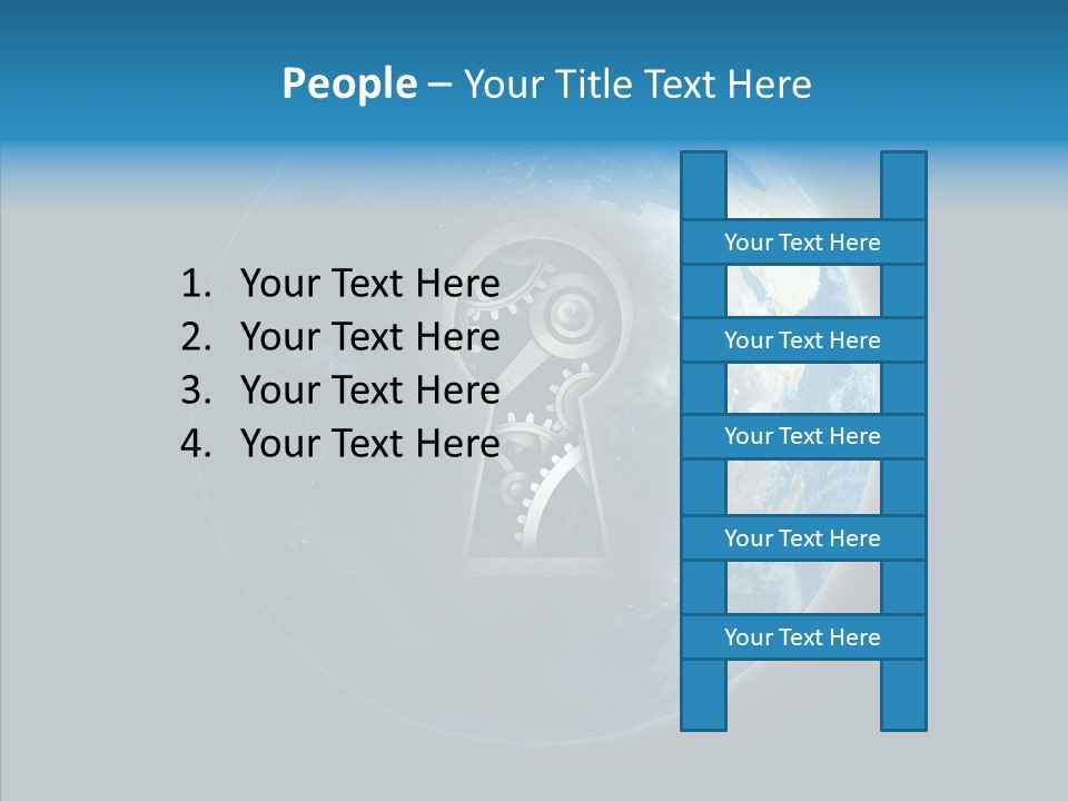 Earth America Planet PowerPoint Template