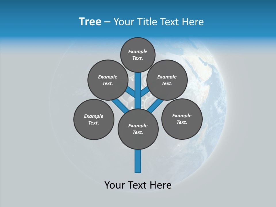 Earth America Planet PowerPoint Template