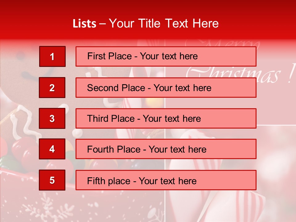 Sweet Still Card PowerPoint Template