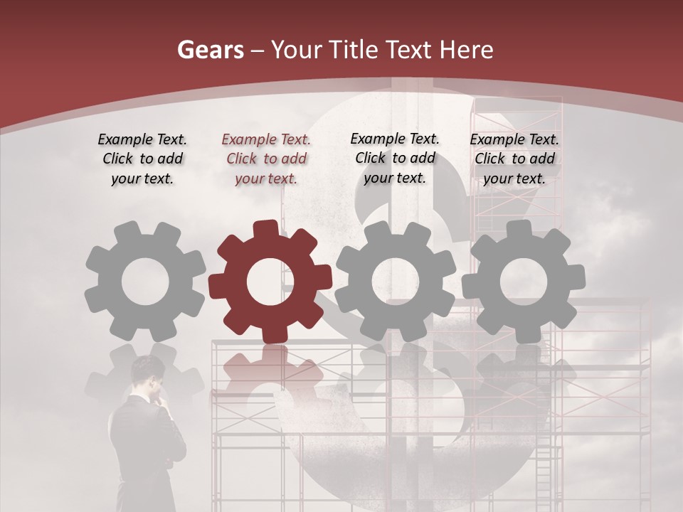 Sketching Drawing Sky PowerPoint Template