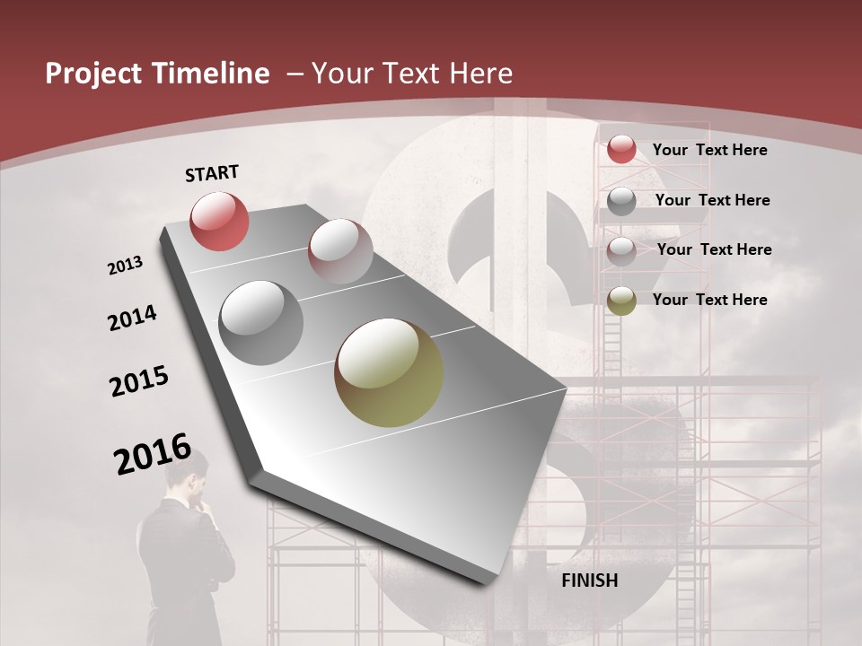 Sketching Drawing Sky PowerPoint Template