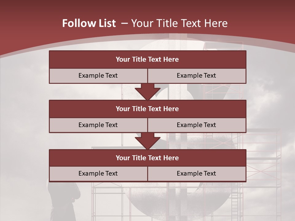 Sketching Drawing Sky PowerPoint Template