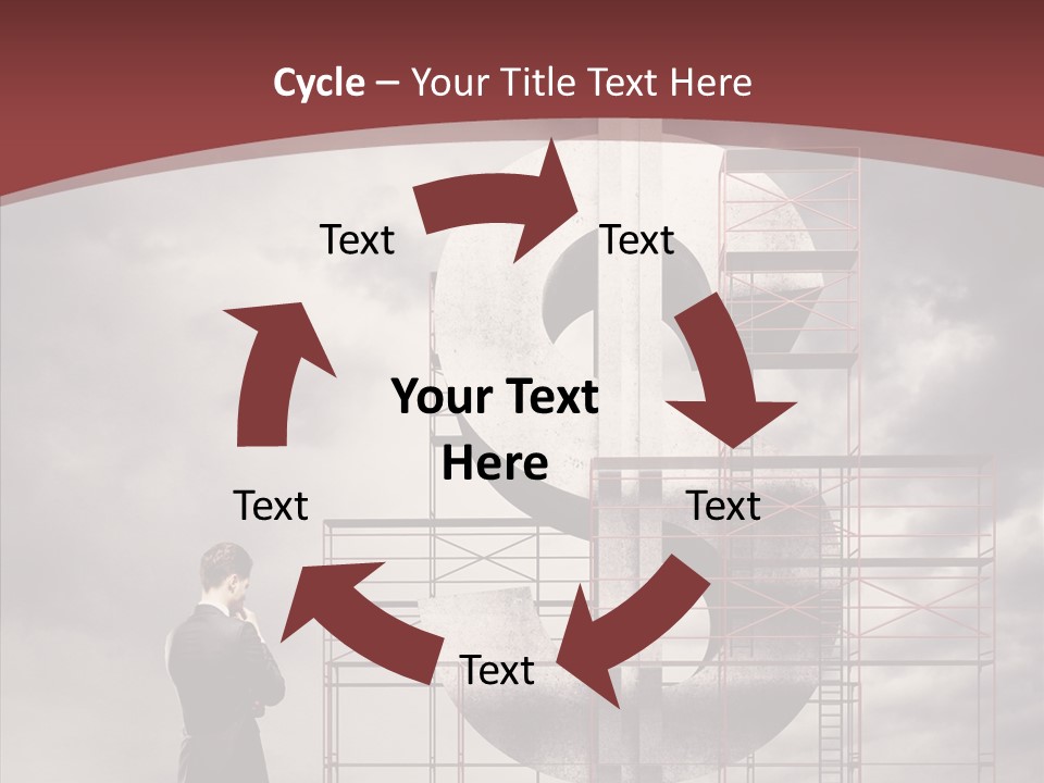 Sketching Drawing Sky PowerPoint Template