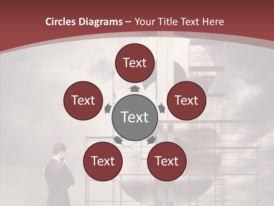 Sketching Drawing Sky PowerPoint Template