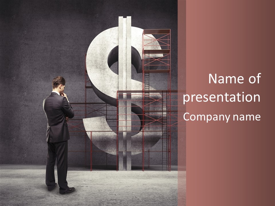 Dollar Idea Creative PowerPoint Template