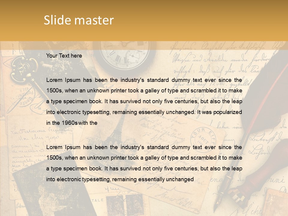 Blank Nobody Family PowerPoint Template