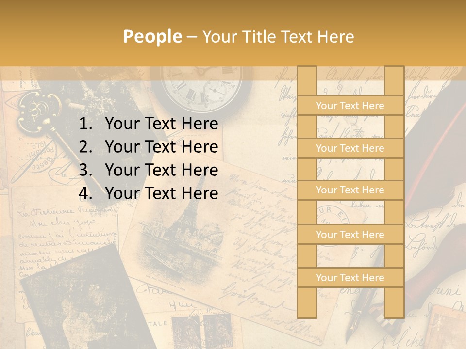 Blank Nobody Family PowerPoint Template