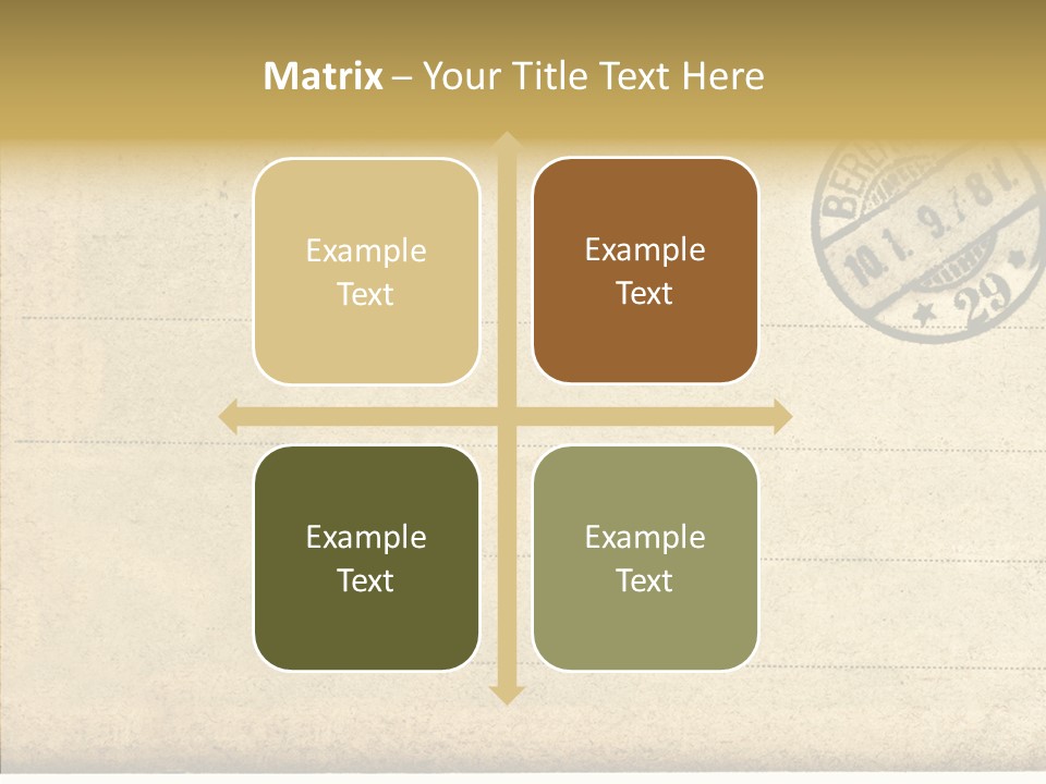 Nobody Used Berlin PowerPoint Template