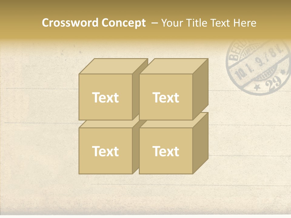 Nobody Used Berlin PowerPoint Template